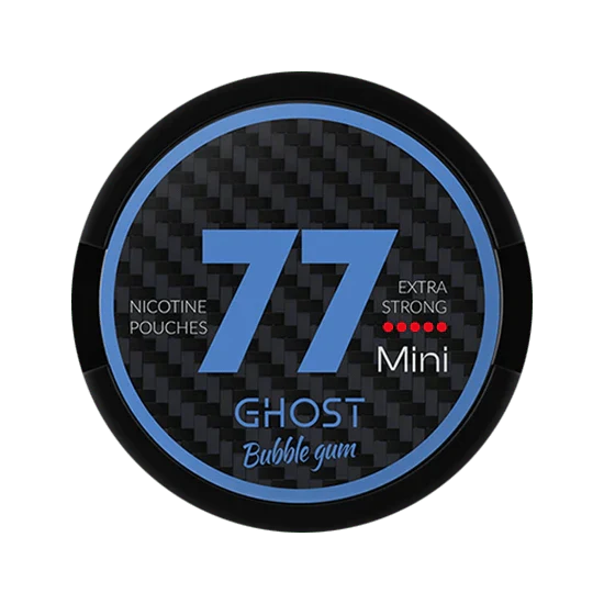 77 ghost bubble gum mini nicotine pouches