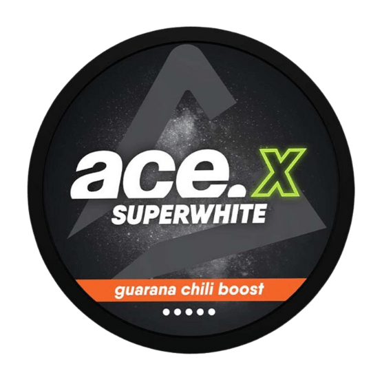 ace x guarana chili boost - 12mg nicotine pouches