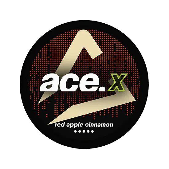 ace x red apple cinnamon nicotine pouch