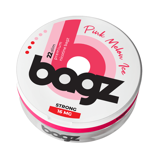bagz pink melon ice 16mg nicotine pouches