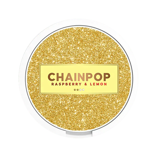 chainpop raspberry lemon nicotine pouches