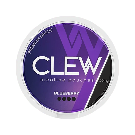 clew blueberry extra strong nicotine pouch