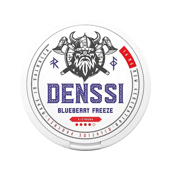 denssi blueberry freeze nicotine pouches