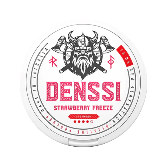 denssi strawberry freeze nicotine pouches