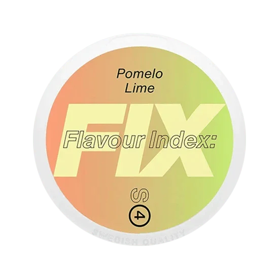 fix pomelo lime nicotine pouches