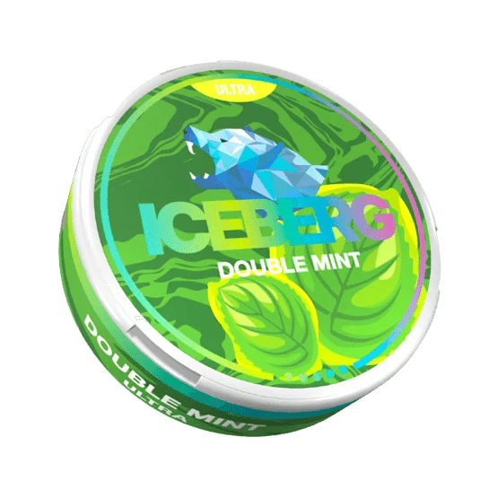 iceberg double mint - 150mg nicotine pouches