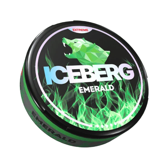 iceberg emerald - 150mg nicotine pouches