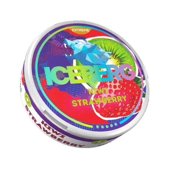 iceberg kiwi strawberry - 150mg nicotine pouches