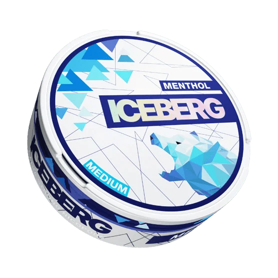 iceberg menthol medium - 20mg nicotine pouches