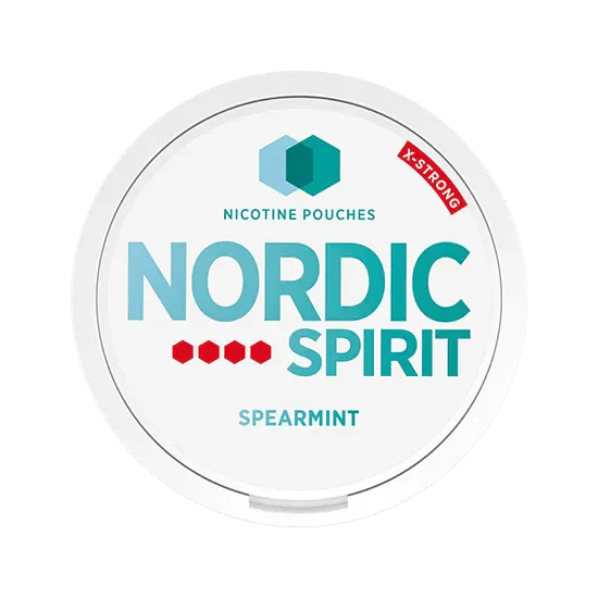 nordic spirit spearmint extra strong - 17 mg nicotine pouches