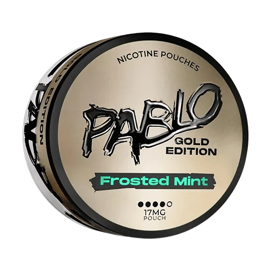 pablo frosted mint – gold edition nicotine pouches 17mg
