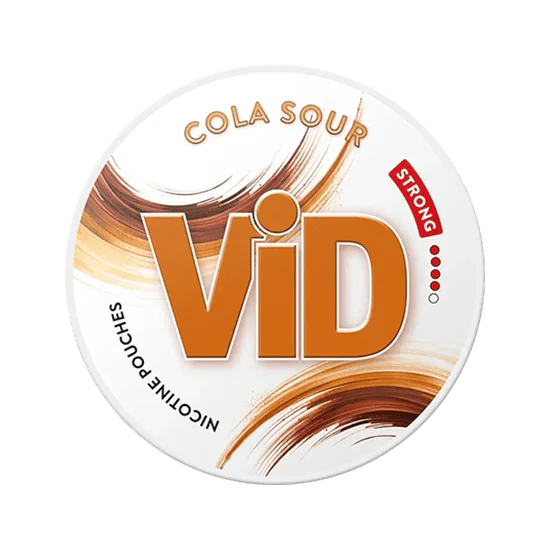 vid cola sour strong nicotine pouches