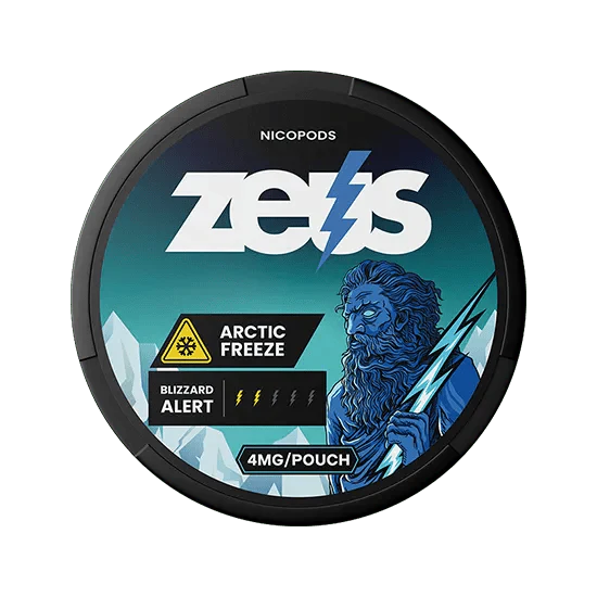 zeus arctic freeze 8mg nicotine pouch