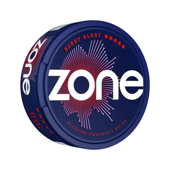 zone no. 25 berry blast nicotine pouches