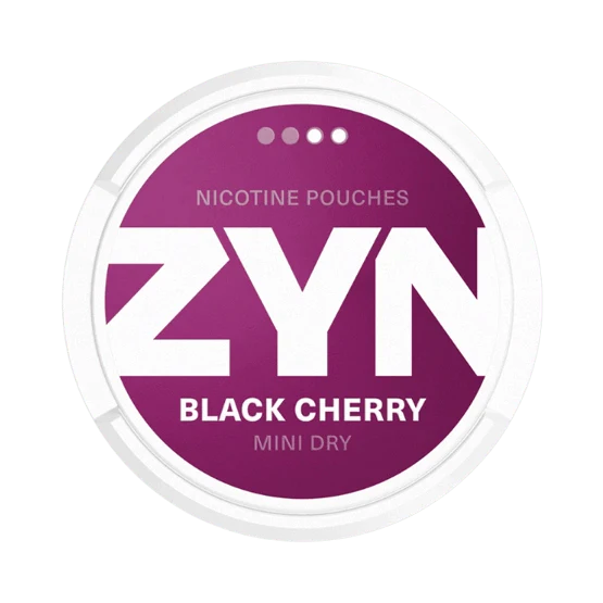 zyn black cherry mini - 3mg nicotine pouches