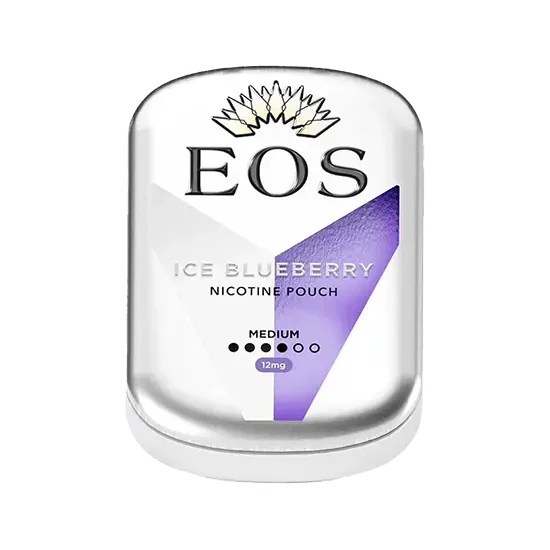 eos ice blueberry medium nicotine pouches