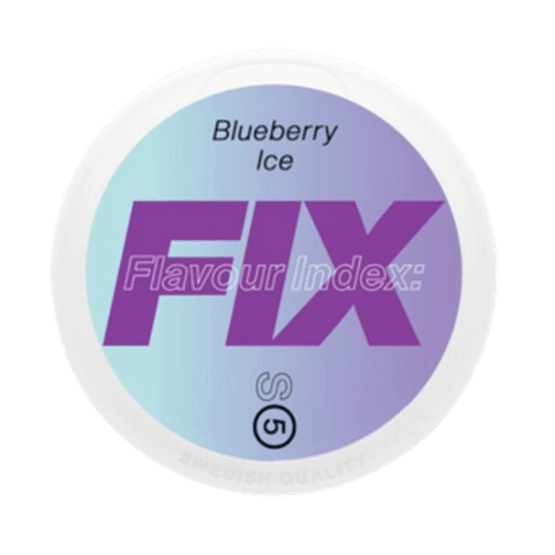 fix blueberry ice - 11.5mg nicotine pouches