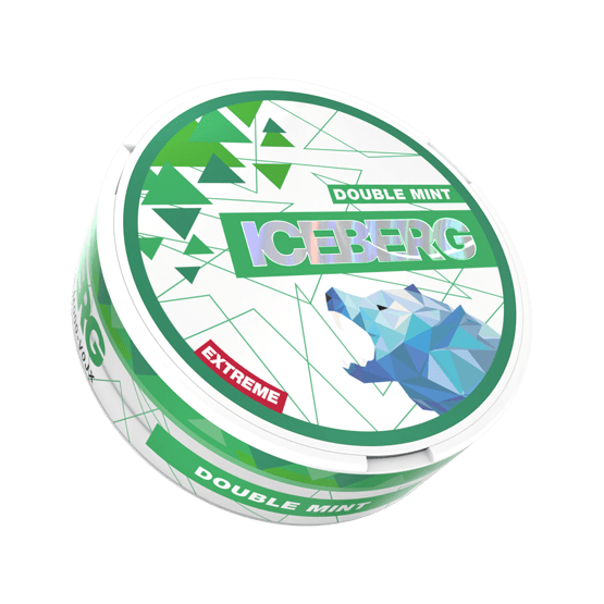 iceberg double mint - 50mg nicotine pouches