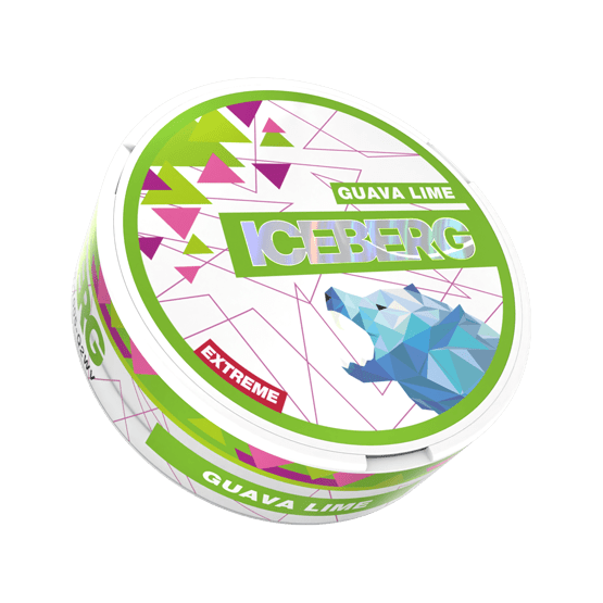 iceberg guava lime - 50mg nicotine pouches
