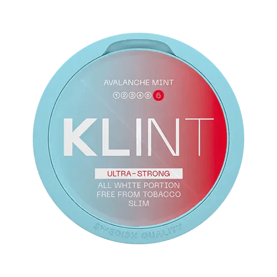 klint avalanche nicotine pouches