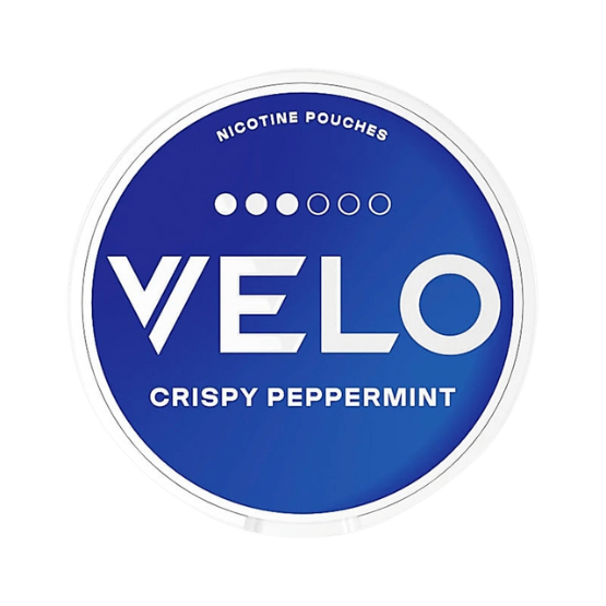 velo crispy peppermint - 10 mg nicotine pouches