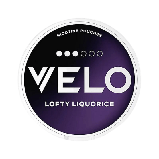 velo lofty liquorice nicotine pouches