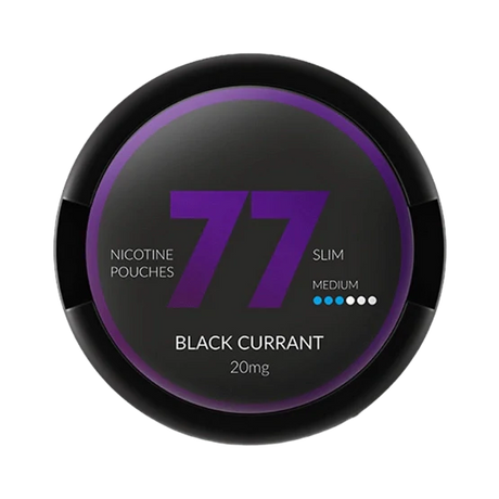 77 black currant - 20mg/g nicotine pouches