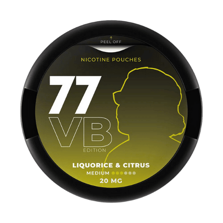 77 vb edition liquorice & citrus - 20mg/g nicotine pouches