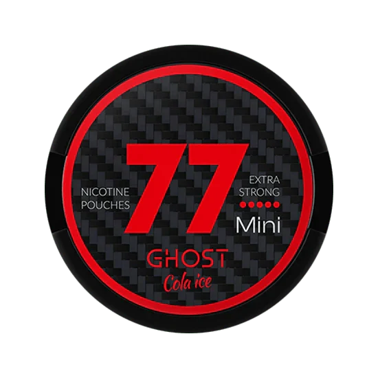 77 ghost cola ice mini nicotine pouches