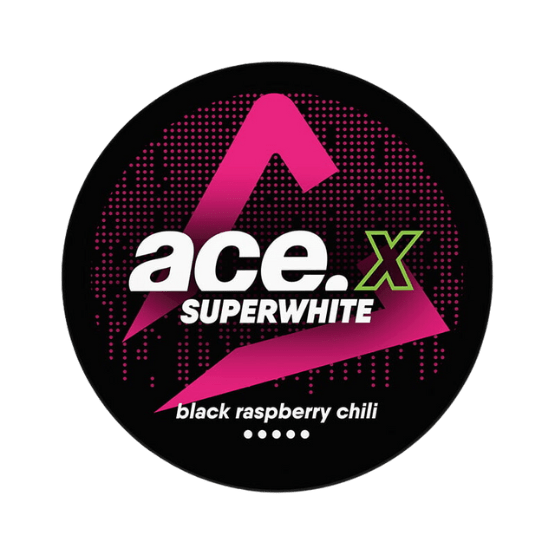 ace x black raspberry chili - 8mg nicotine pouches