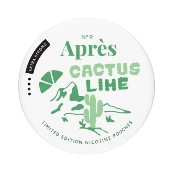 apres cactus lime - 8.3mg nicotine pouches