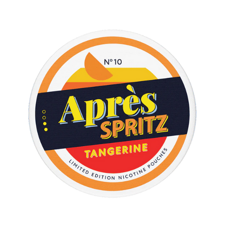 apres spritz tangerine - 4.4mg nicotine pouches