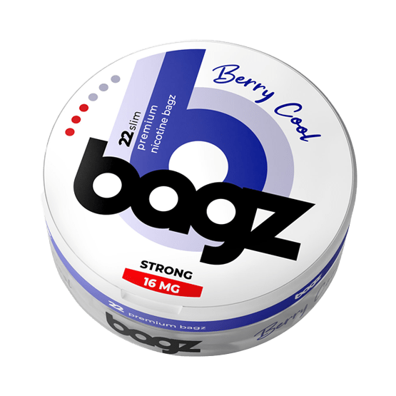 bagz berry cool 16mg nicotine pouches