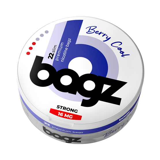 bagz berry cool 16mg nicotine pouches