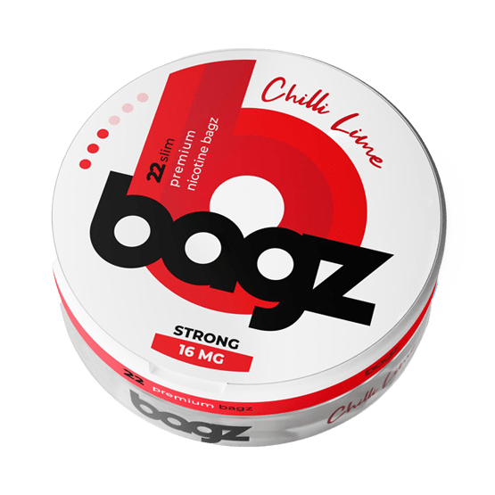 bagz chilli lime 16mg nicotine pouches