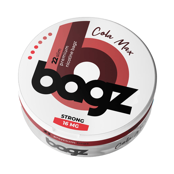 bagz cola max 16mg nicotine pouches