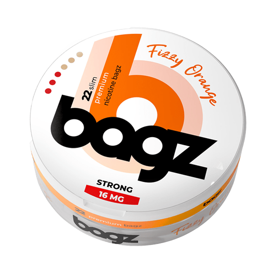 bagz fizzy orange 16mg nicotine pouches