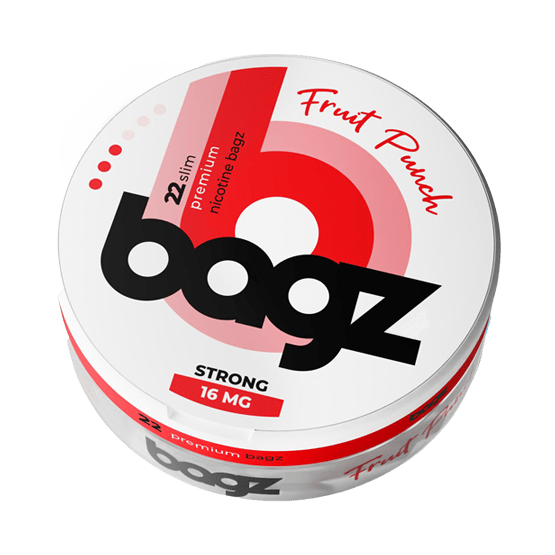 bagz fruit punch 16mg nicotine pouches