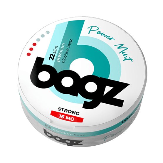 bagz power mint 16mg nicotine pouches