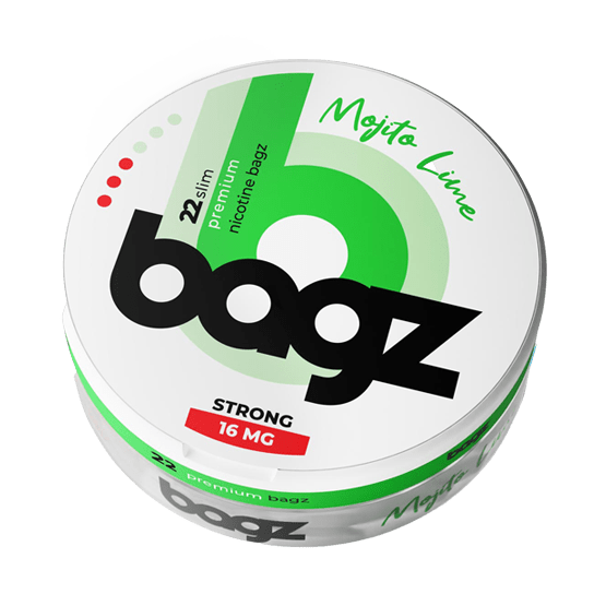bagz mojito lime 16mg nicotine pouches