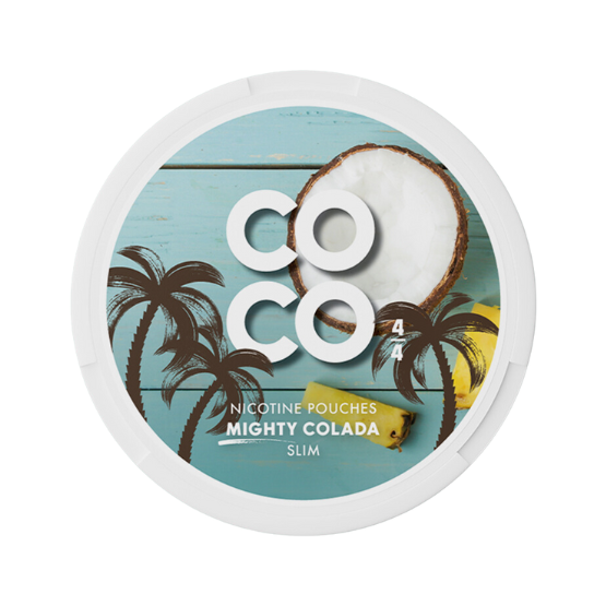 coco mighty colada - 13.5mg nicotine pouches