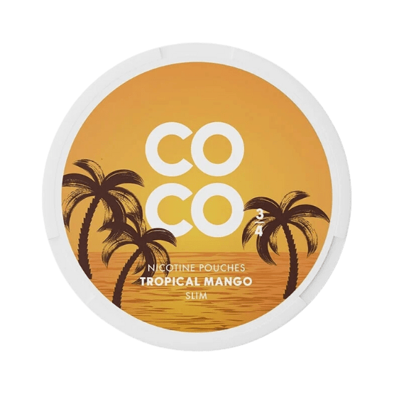 coco tropical mango - 9mg nicotine pouches