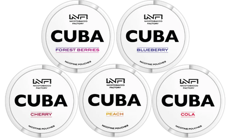 cuba 16mg bundle nicotine pouches