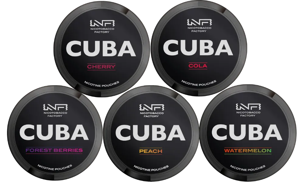 cuba 43mg bundle nicotine pouches