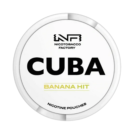 cuba banana hit - 16mg nicotine pouches