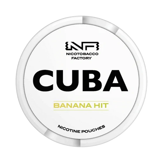 cuba banana hit - 16mg nicotine pouches