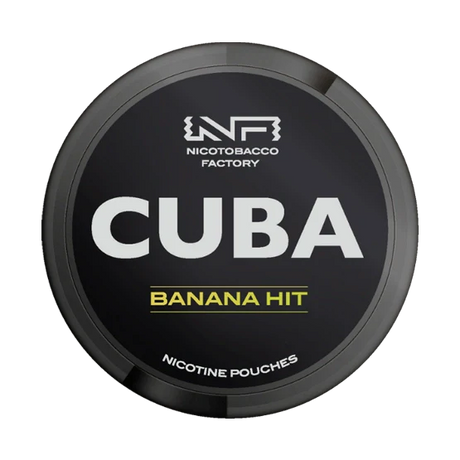 cuba banana hit - 43mg nicotine pouches