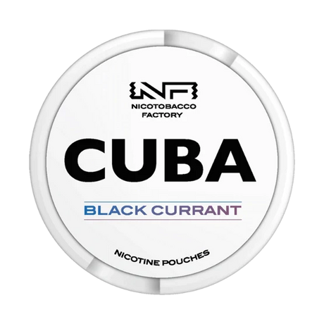 cuba black currant - 16mg nicotine pouches