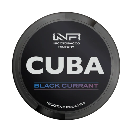 cuba black currant - 43mg nicotine pouches