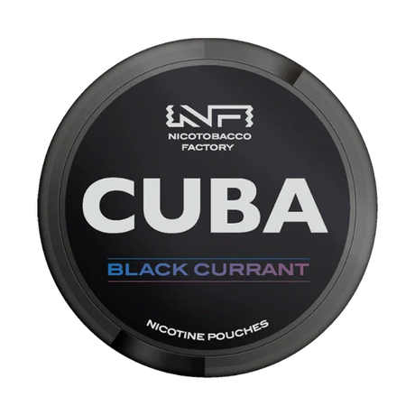 cuba black currant - 43mg nicotine pouches